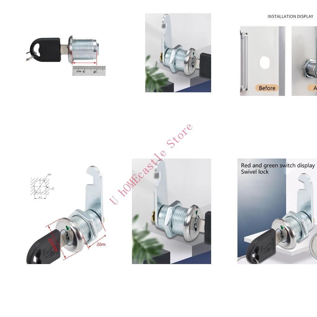 Furniture Hardware Locks - 63HF 2set Kunci Kamera Laci Kunci