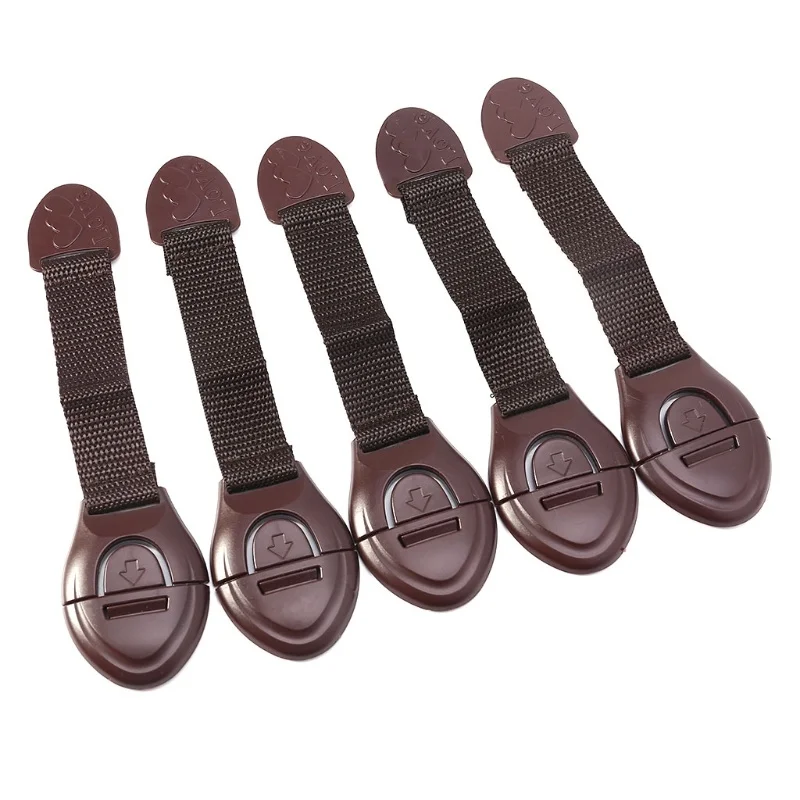 Furniture Hardware Tools - 5 Buah/Banyak Coklat Lemari Kunci Pengaman