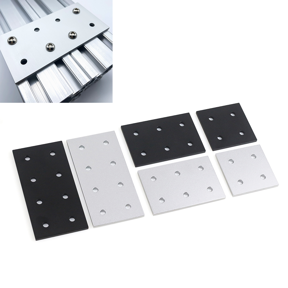 Joint Connector Bracket - 4 Buah Konektor Pelat Penghubung Profil