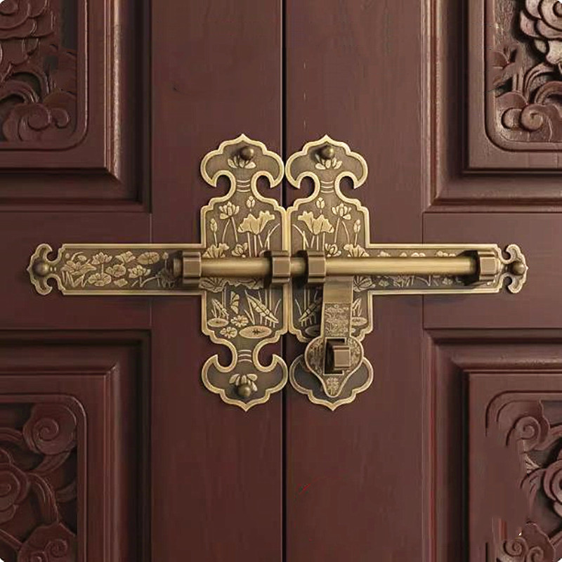 Furniture Hardware Locks - Kunci Pintu Halaman Taman Gaya Retro