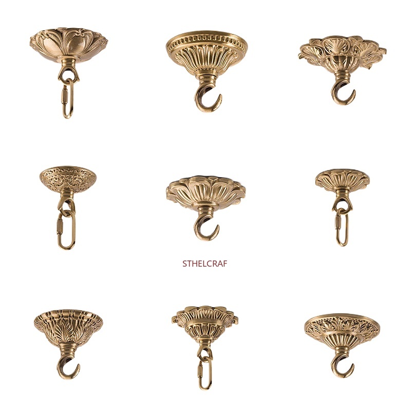 Furniture Hardware Tools - 1 Buah Kait Kuningan Kelas Atas
