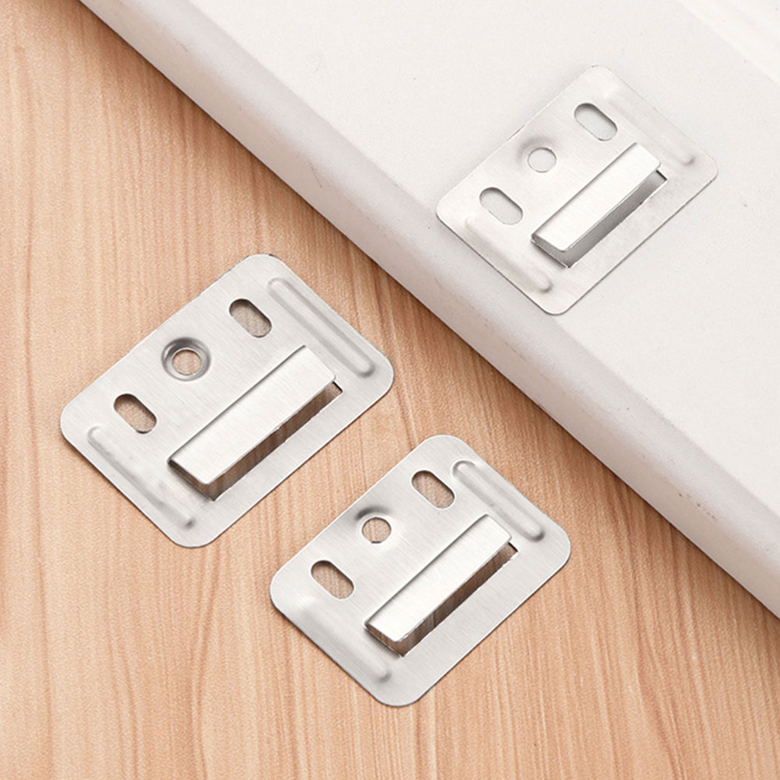 Furniture Hardware Fasteners - 100pcs Stainless Steel Wall Panel Installation
