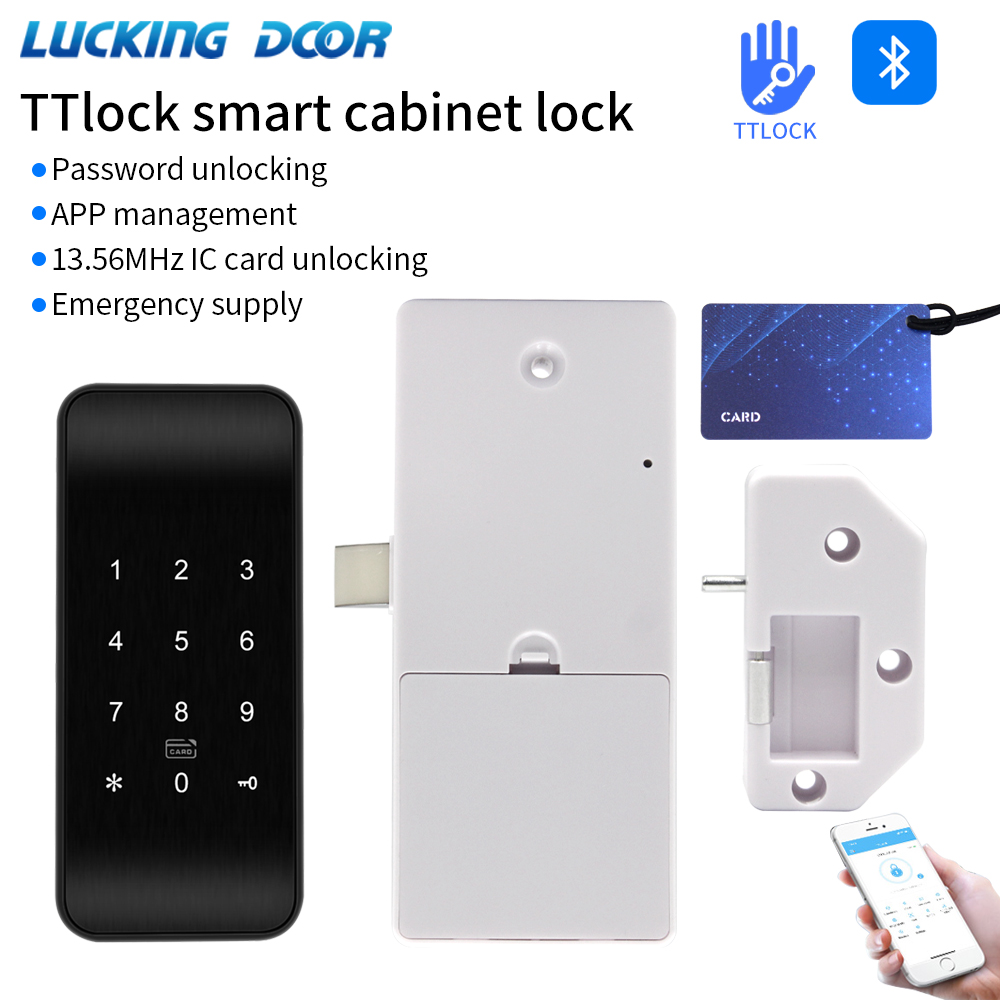 Furniture Hardware Locks - TTLOCK kunci laci sidik jari 13.56Mhz