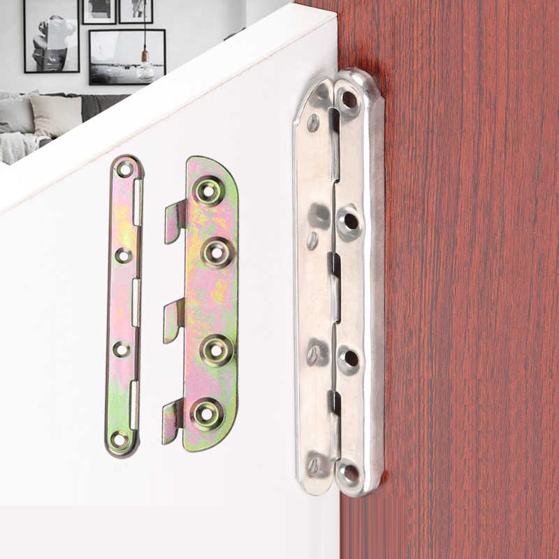 Furniture Hardware Fasteners - 1set 6/8 inci Braket Tempat Tidur