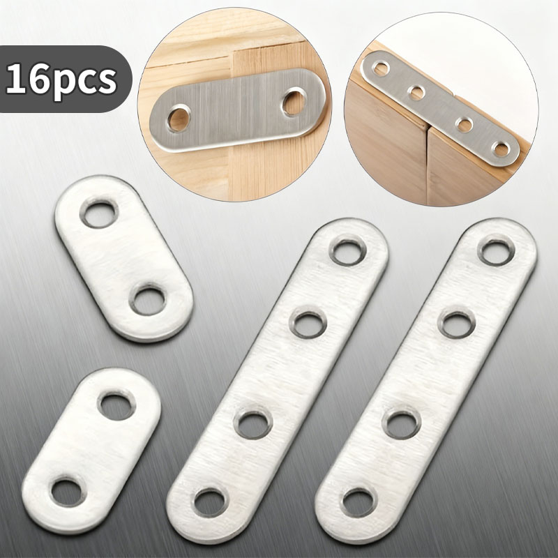 Used Furniture Hardware - 16 Buah Kode Sudut, Pengencang Datar,