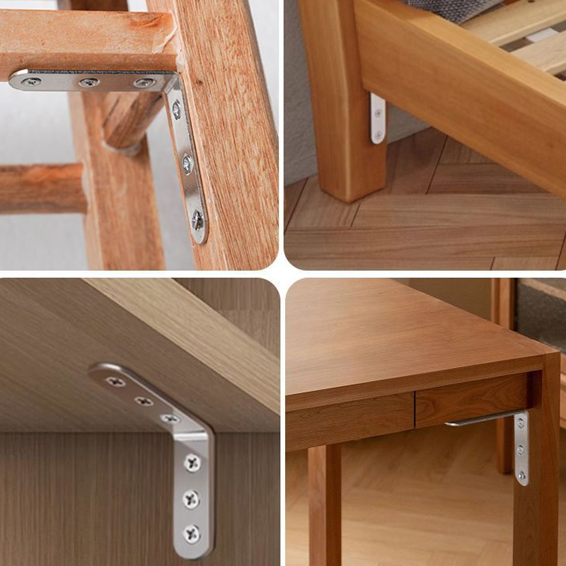 4 Buah Braket Sudut Kanan, Pen - Used Furniture Hardware ulasan dan harga