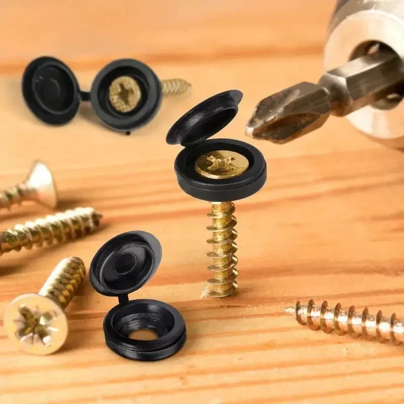 5/100 buah sarung tutup sekrup - Furniture Hardware Replacement Parts ulasan dan harga