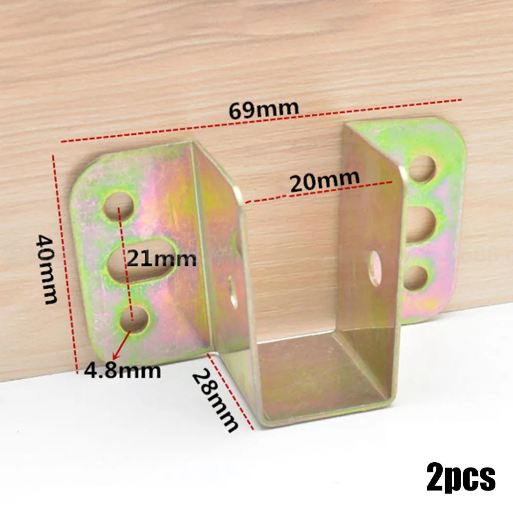 2 buah braket tempat tidur log - Furniture Hardware Replacement Parts ulasan dan harga