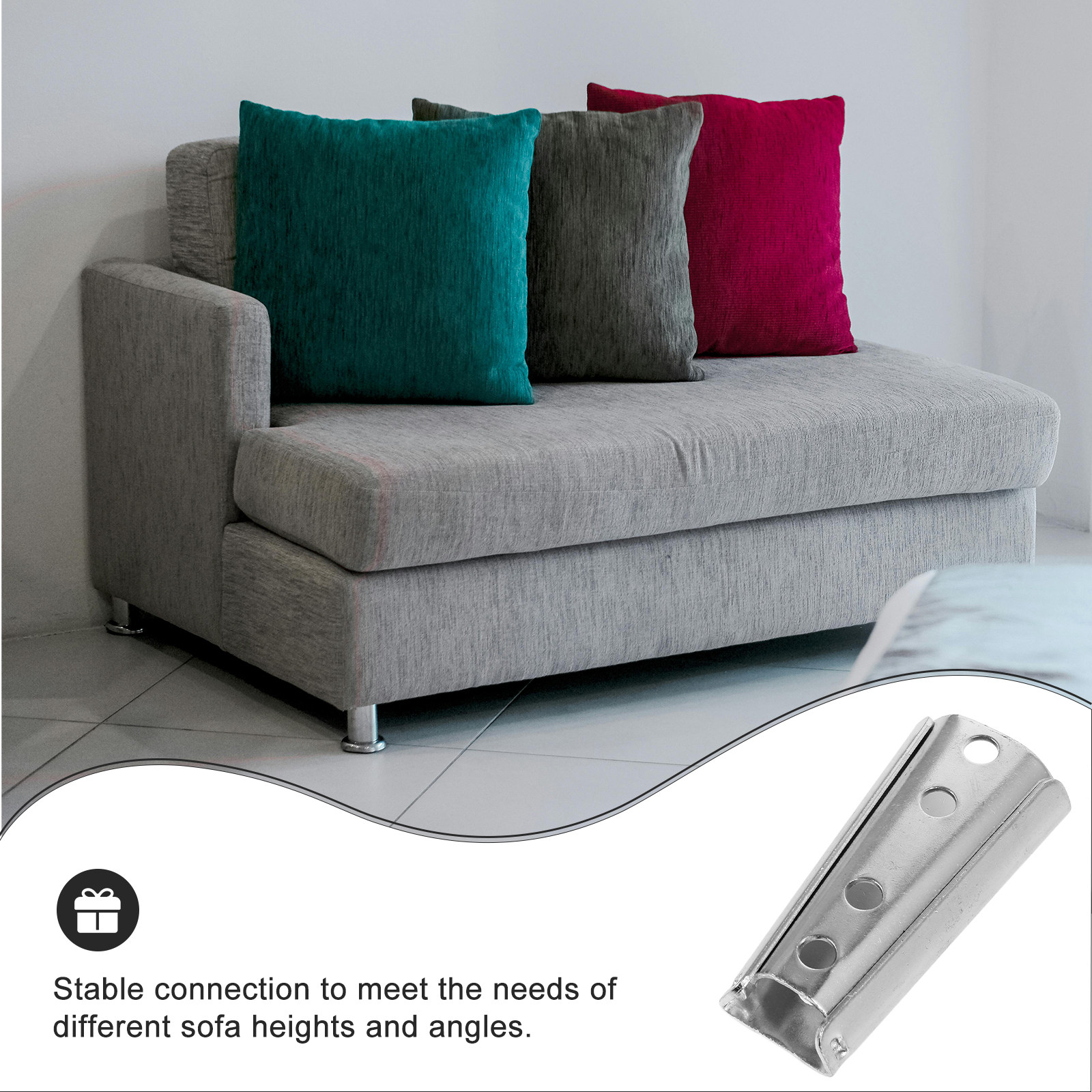 4 Buah Konektor Sofa, Penggese - Furniture Hardware Material ulasan dan harga