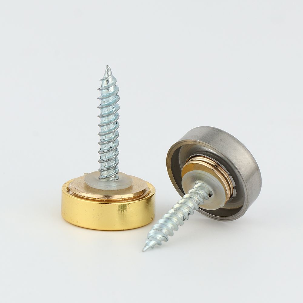 4 Set Cermin Pengencang Sekrup - Furniture Hardware Fasteners ulasan dan harga