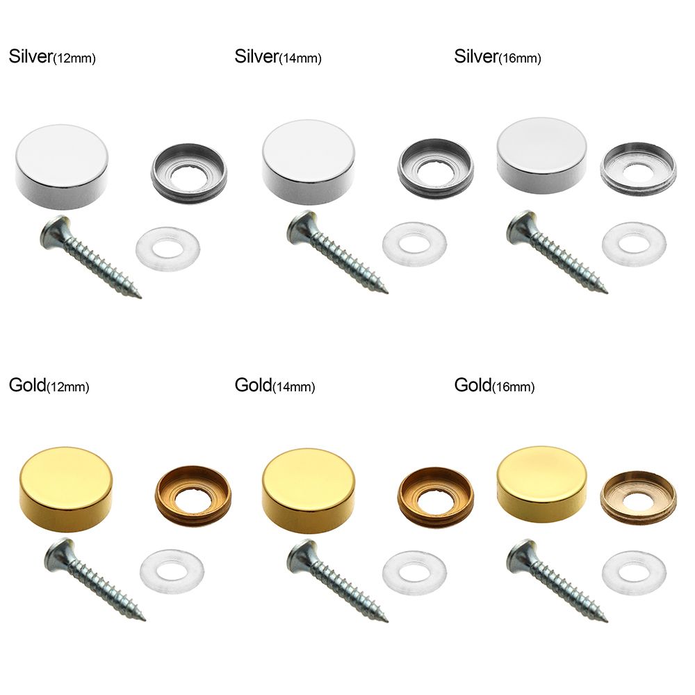 4 Set Cermin Pengencang Sekrup - Furniture Hardware Fasteners ulasan dan harga