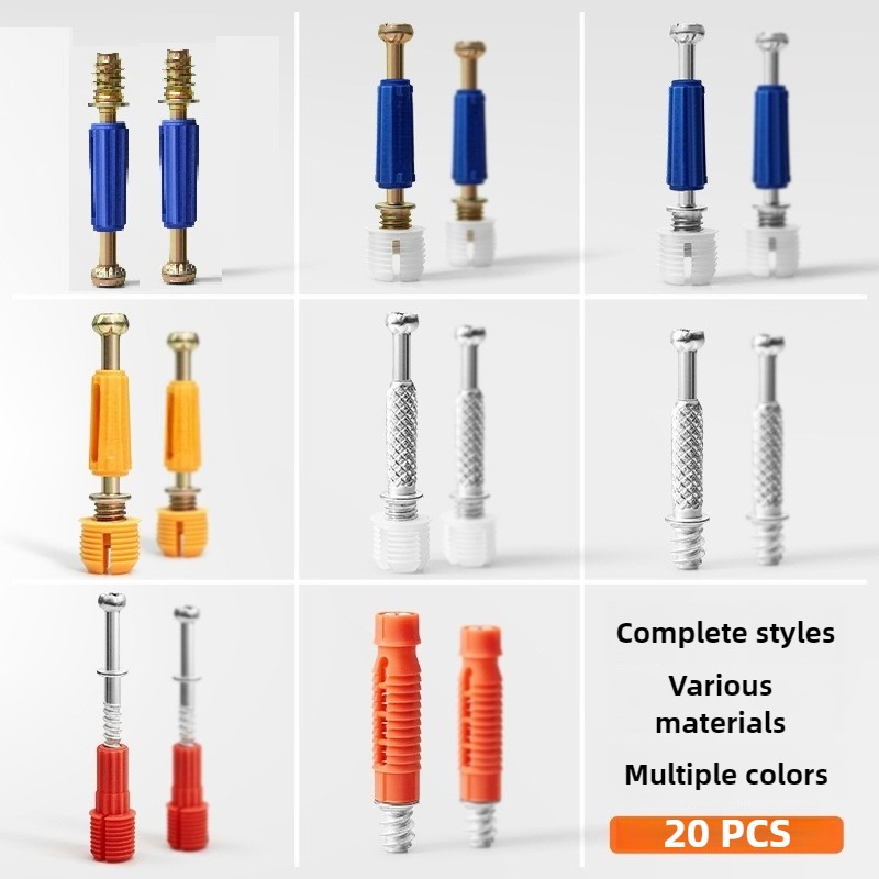 20 Buah Sekrup Tiga Dalam Satu - Furniture Hardware Fasteners ulasan dan harga