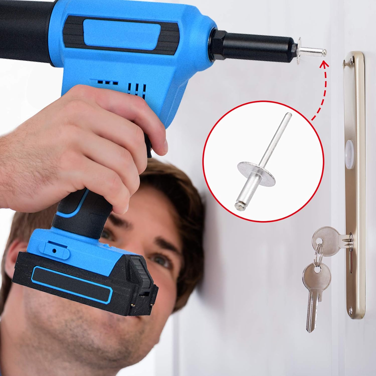 Paku Rivet Dome Head Aluminium - Furniture Hardware Fasteners ulasan dan harga