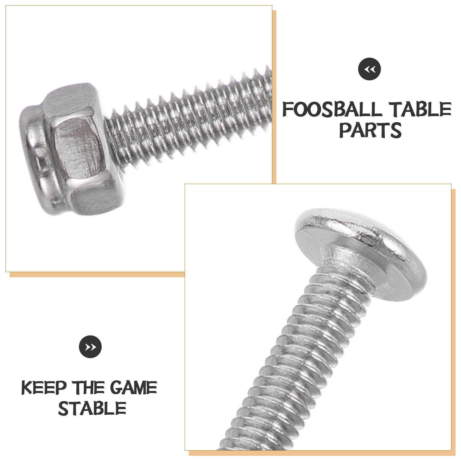 12 Set Sekrup Mur Meja Sepak B - Furniture Hardware Fasteners ulasan dan harga