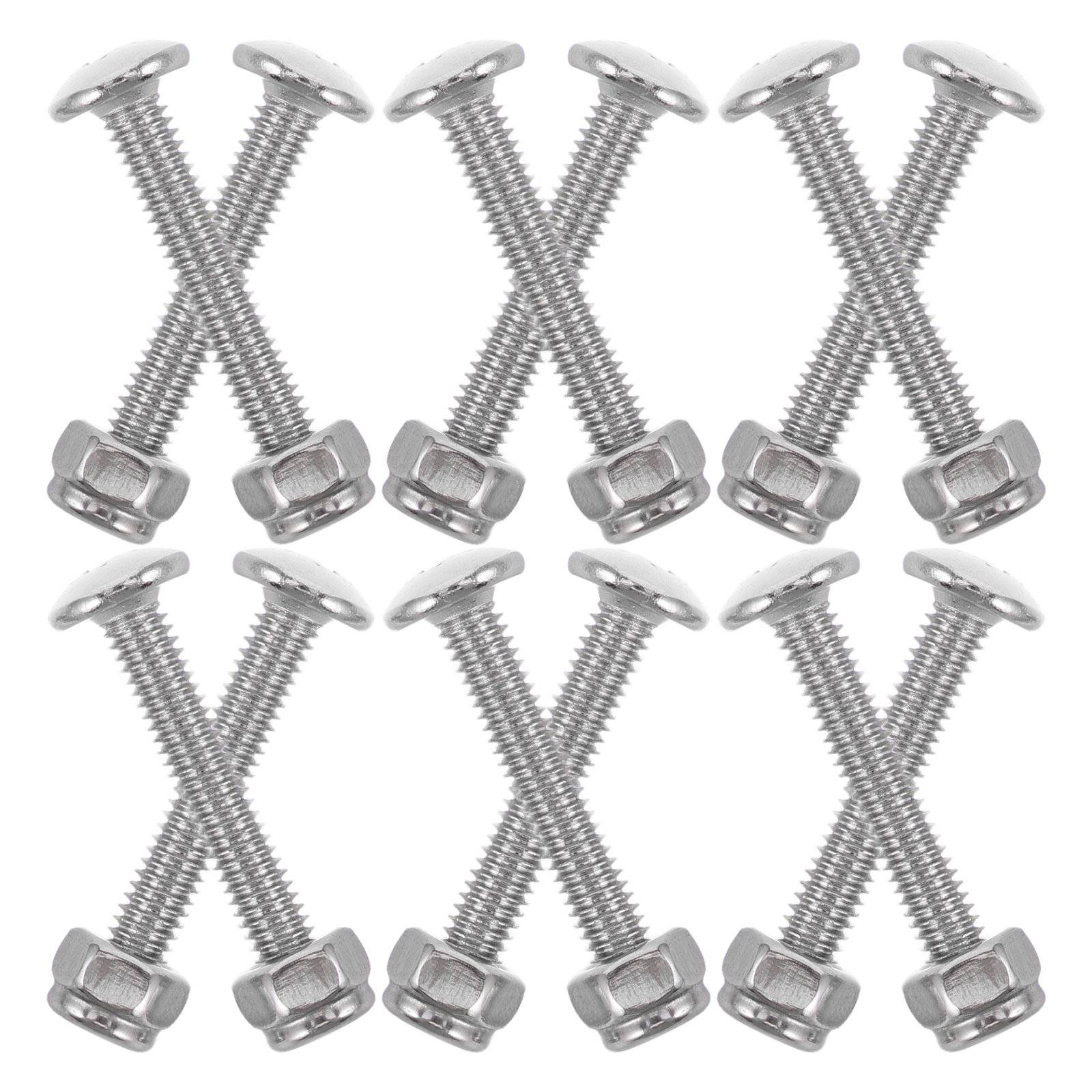 12 Set Sekrup Mur Meja Sepak B - Furniture Hardware Fasteners ulasan dan harga
