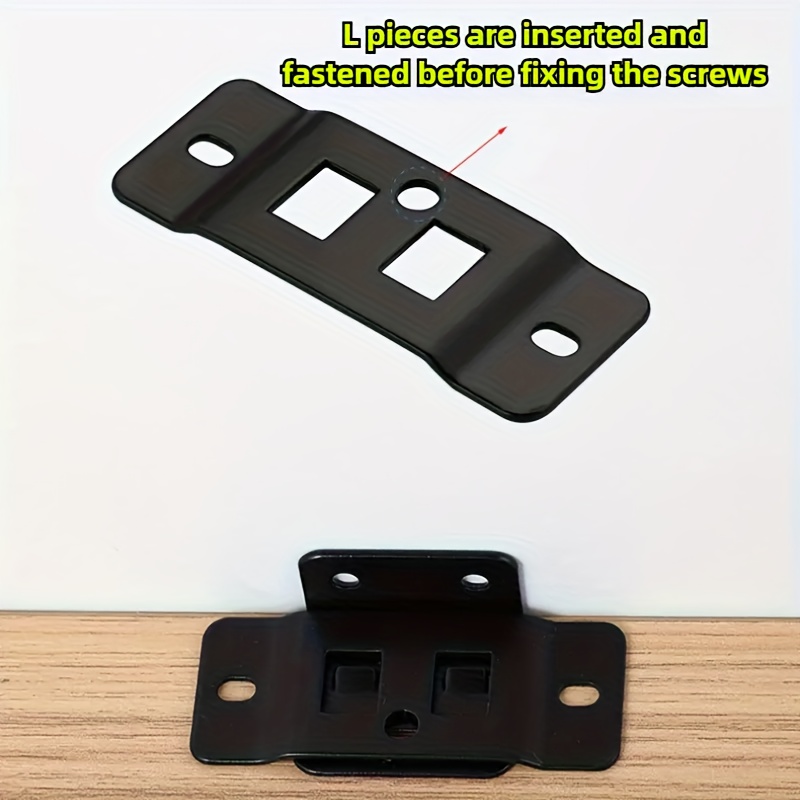 60 buah braket logam tipe L tu - Joint Connector Bracket ulasan dan harga