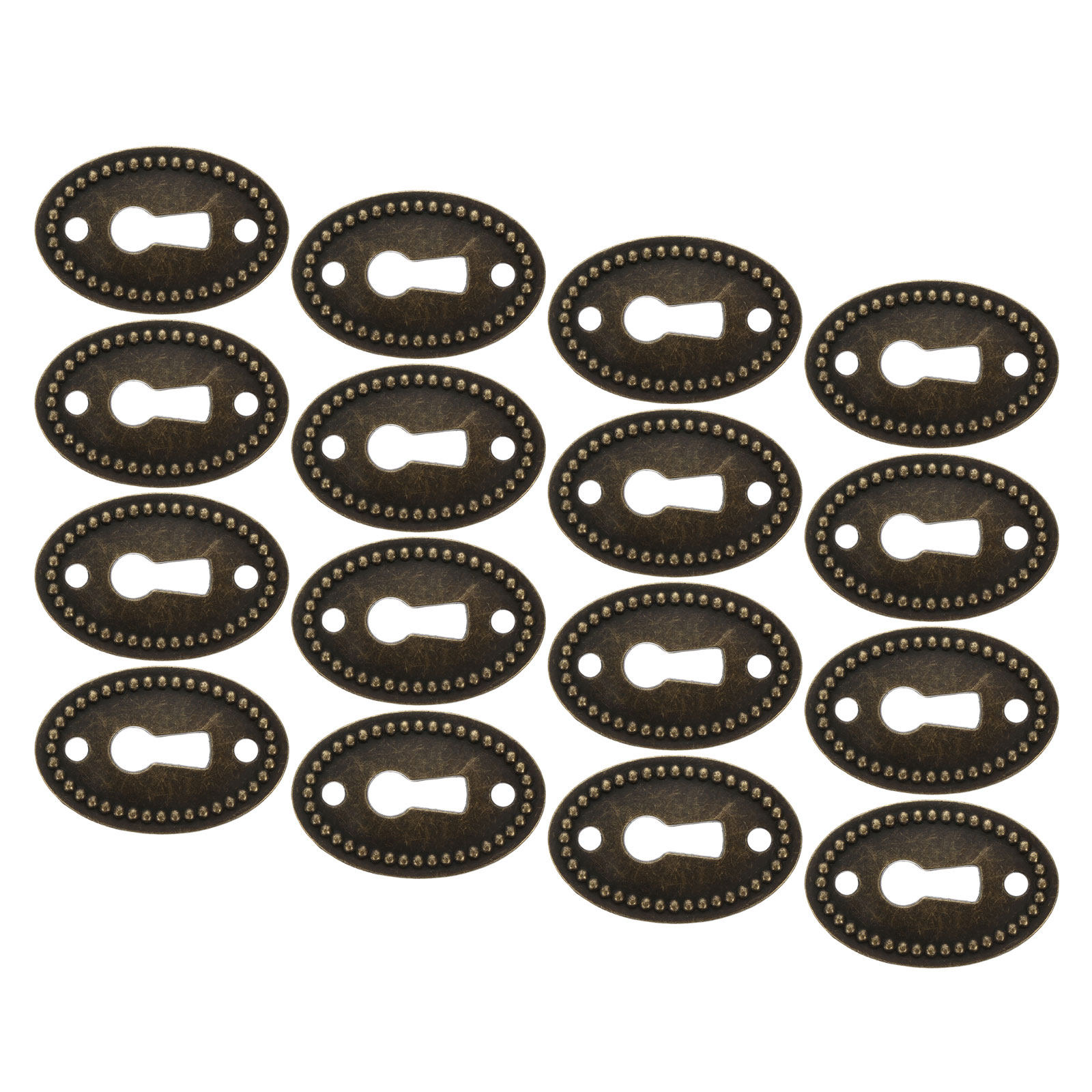 16 Buah Pelat Dekoratif Penutu - Furniture Hardware Locks ulasan dan harga