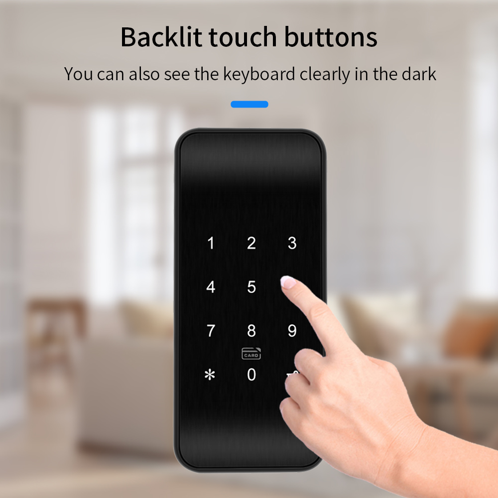 TTLOCK kunci laci sidik jari 1 - Furniture Hardware Locks ulasan dan harga