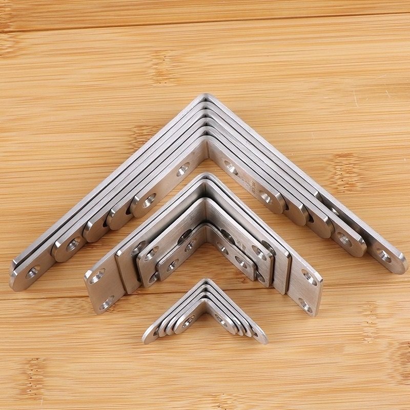 1 Buah Braket Sudut Baja Tahan - Furniture Hardware Fasteners ulasan dan harga