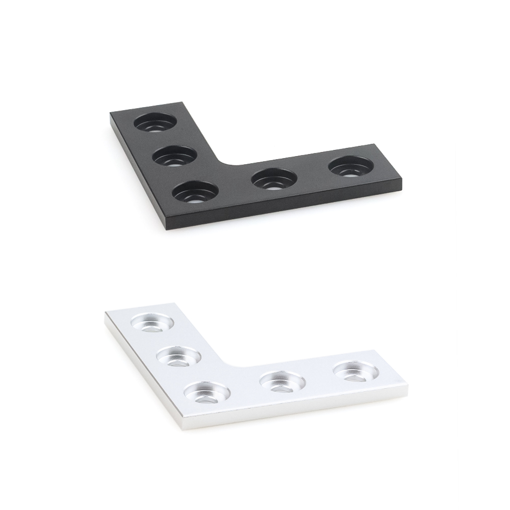 2 Buah/Lot Tipe L 5 Lubang 90  - Joint Connector Bracket ulasan dan harga