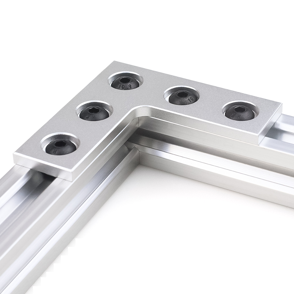 2 Buah/Lot Tipe L 5 Lubang 90  - Joint Connector Bracket ulasan dan harga