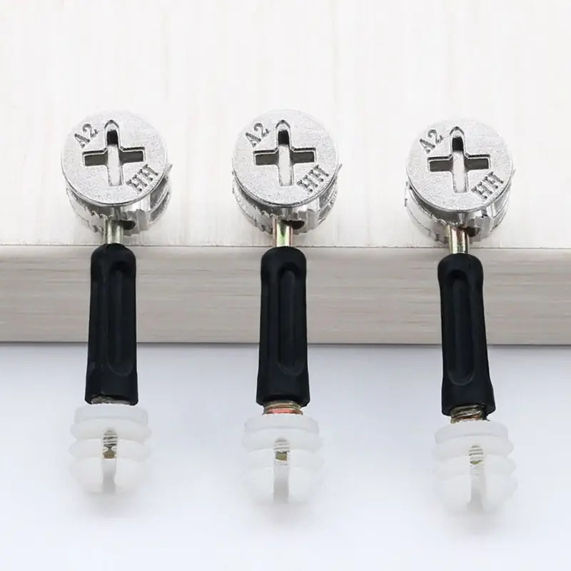 100 Buah Konektor Tiga Dalam S - Furniture Hardware Fasteners ulasan dan harga