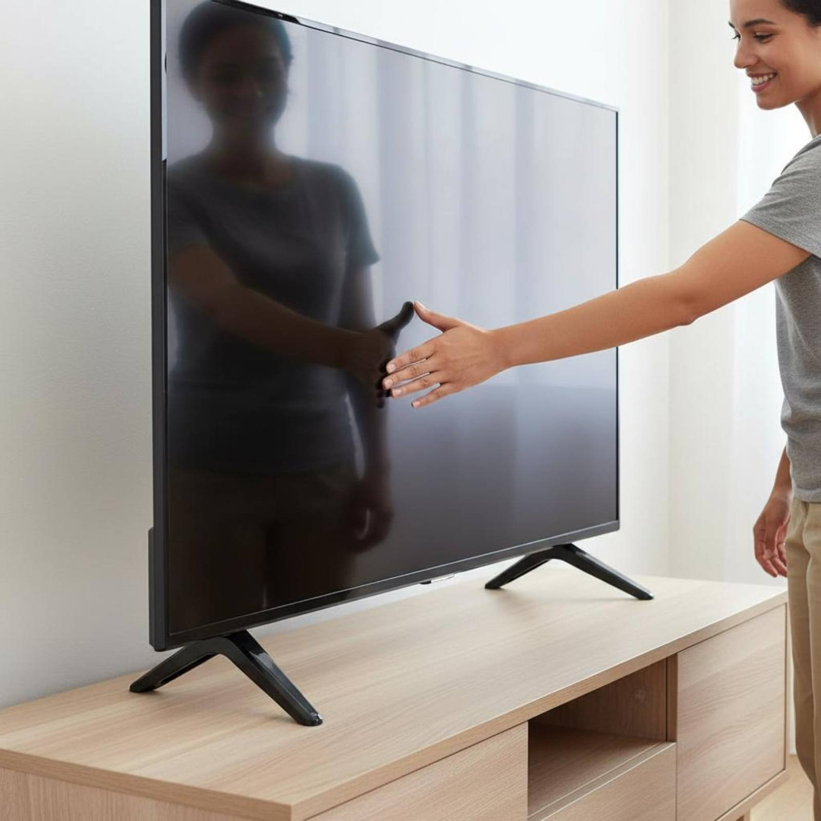 2 Buah Kaki Meja TV Termasuk P - Furniture Hardware Material ulasan dan harga
