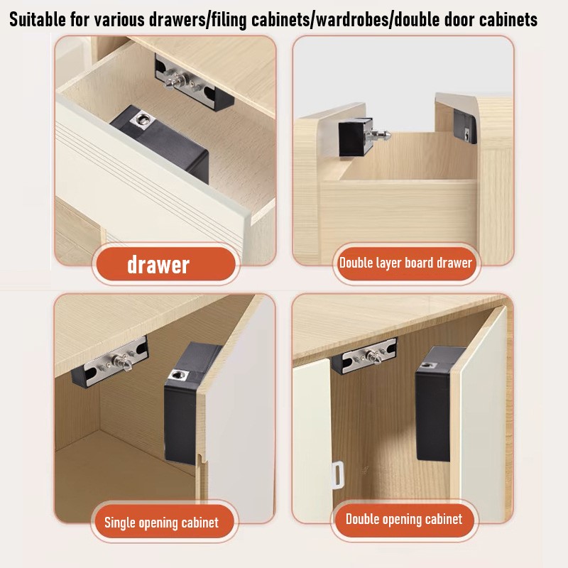 Tuya Kunci Pintu Kabinet Pinta - Furniture Hardware Locks ulasan dan harga