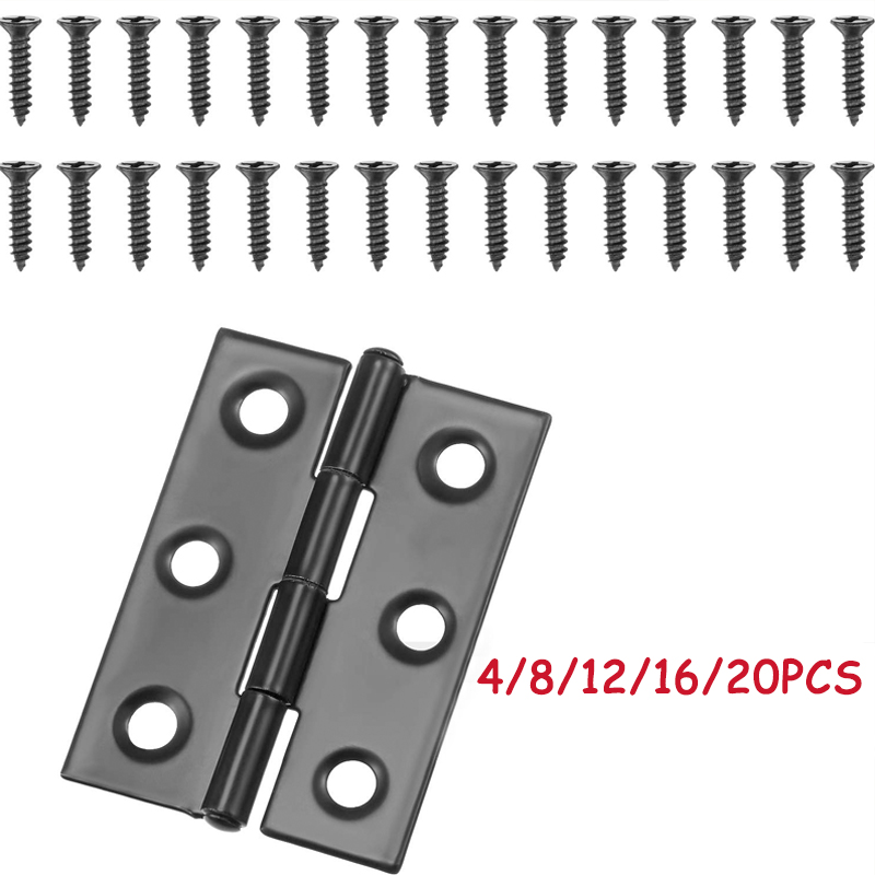 Engsel Pintu WV Hitam Bahan St - Furniture Hardware Replacement Parts ulasan dan harga