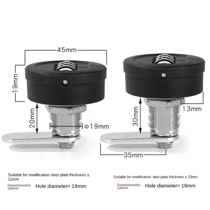Kunci Kata Sandi Laci 20/30Mm  - Furniture Hardware Locks ulasan dan harga