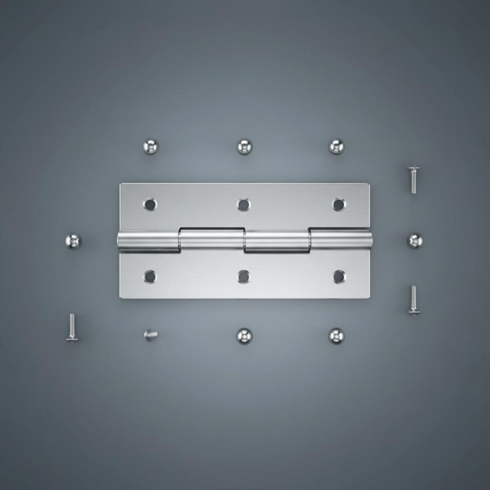 Engsel Baja Tahan Karat Bahan  - Furniture Hardware Material ulasan dan harga